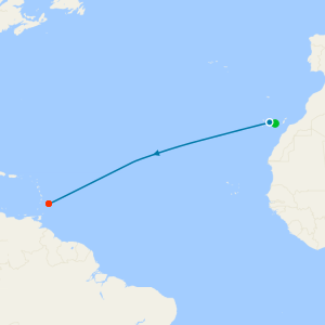 Transatlantic Westbound from Gran Canaria to Bridgetown