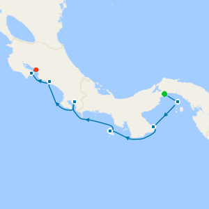 Panama to Costa Rica