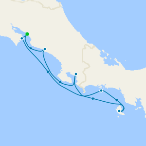 Costa Rica & Panama from Puerto Caldera