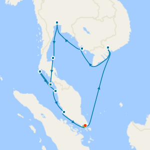 Singapore Stay, Southeast Asia with Malaysia, Thailand & Vietnam