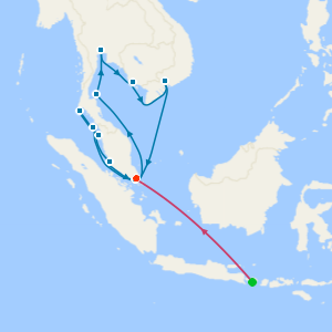 Balinese Delights, Singapore Sights & Southeast Asia with Stays