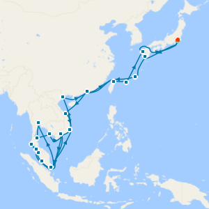 Tokyo Stay, Mt. Fuji, Japan & Southeast Asia Grand Adventure