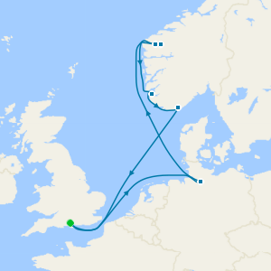 Norwegian Fjords cruise from Southampton