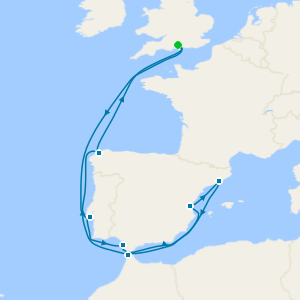 Portugal, Spain & Morocco from Southampton