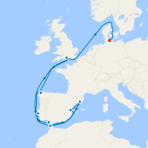 Portugal, Spain and Morocco cruise from Southampton