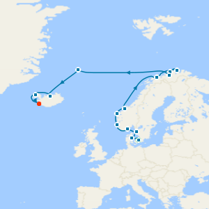 Nordic Adventure from Copenhagen with 1Nt Stay