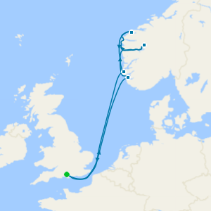 Norwegian Fjords cruise from Southampton