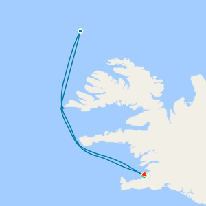 Serene Greenland - Exploring the Largest Fjord System on Earth with Reykjavik Stay