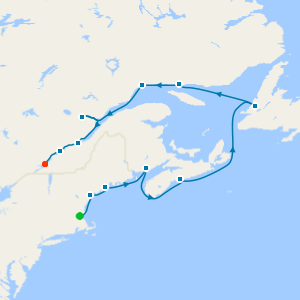 Canada & New England Intensive cruise from Boston