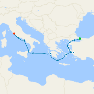 Greece & Italy from Istanbul