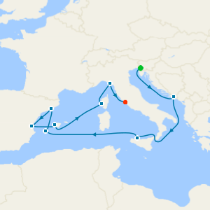 Mediterranean & Croatia from Trieste