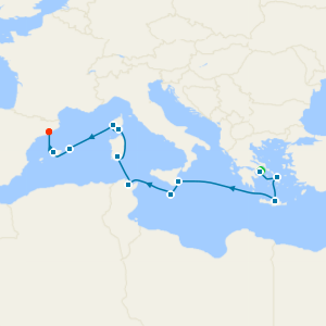 Islands of the Med from Athens with Stay