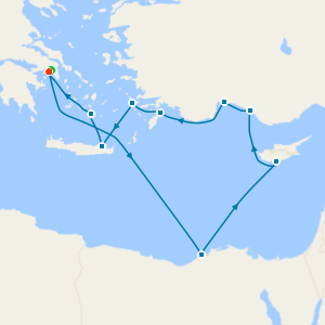 Egypt, Turkey & Greece from Athens with Stay