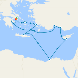 Egypt, Greece & Turkey from Athens with Stay