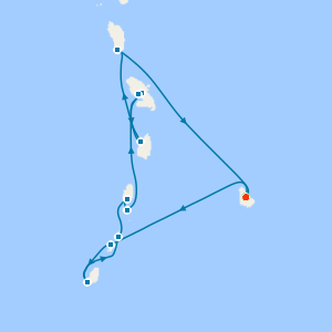 Grenadine Islands from Barbados with Stay