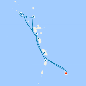 Windward Islands from Barbados with 3nt Stay