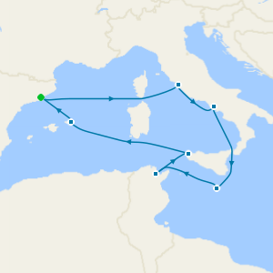 A Journey through Mediterranean Wonders & Ancient Echoes - Barcelona R/Trip