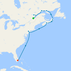 A Journey from Forested Shores to Glittering Horizons from Quebec City