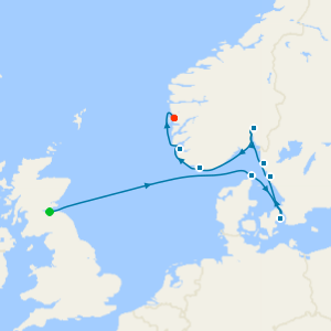 Scotland & The Norwegian Fjords from Edinburgh