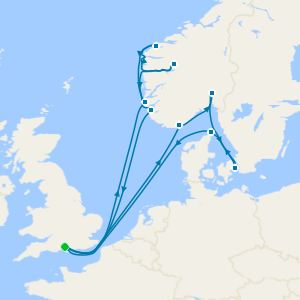 Norwegian Fjords & Scandinavia from Southampton
