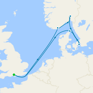 Scandinavia cruise from Southampton
