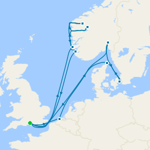 Norwegian Fjords & Scandinavia from Southampton