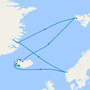 National Parks of East Greenland & Iceland from Reykjavik