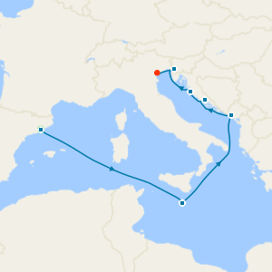 Malta, Croatia & Montenegro with Barcelona and Venice Island Stay