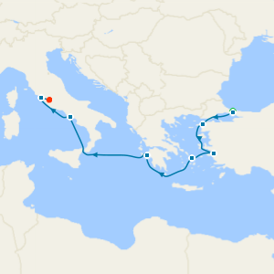 Greece & Italy with Istanbul and Rome Stays
