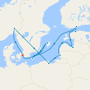 Norway, Denmark & Sweden from Copenhagen with Stay
