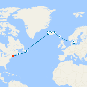 British Isles & Canadian Passage with Copenhagen and Boston Stays