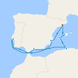 A Journey of Mediterranean Spirit & Cultural Exploration - Barcelona R/Trip with Stay