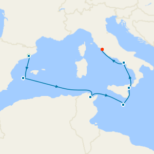 A Journey of Iconic Islands & Coastal Wonders from Barcelona with Stay 