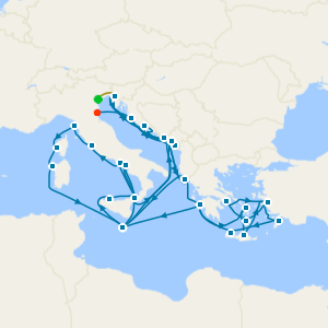 The Best of the Mediterranean from Trieste with Venice Stay