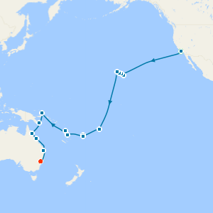 Fiji, Vanuatu & Australia with Los Angeles and Sydney Stays