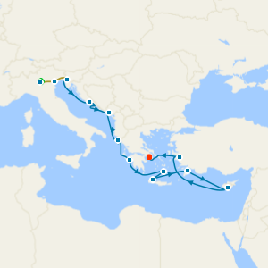 Lake Garda & Venice Stays with Mediterranean, Greek Isles and Adriatic