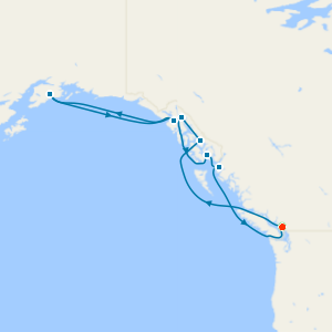 A Journey of Tranquil Waters & Ice-Blue Horizons - Vancouver R/Trip With Stay