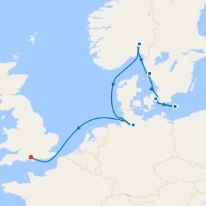 A Journey through Canalside Allure and Scenic Coastal Delights from Copenhagen with Stay