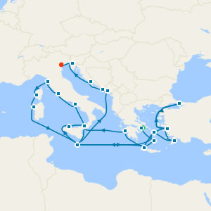 The Best of the Mediterranean with Athens and Venice Stays