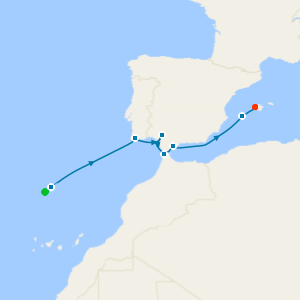 Balearic Isles from Funchal to Palma de Mallorca