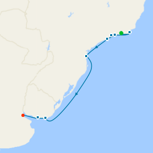 Rhythms of the Brazilian Coastline from Rio De Janeiro