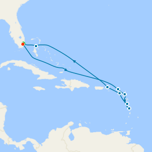 Eastern Caribbean Wayfarer with Miami Beach Stay