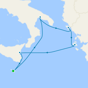 Italy & Greece from Malta with Stays