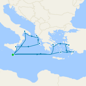 Mediterranean Adventurer from Malta with 3nt Stays