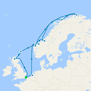 Arctic Circle Crossing with History Channel from Dover