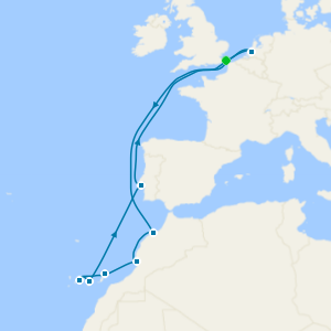 Canary Island Enchantment with Morocco and Las Palmas cruise from Dover