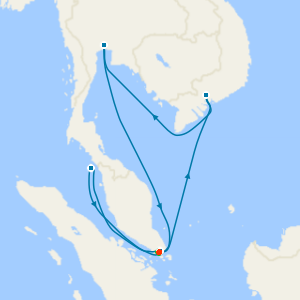 Thailand & Vietnam with NYE! Singapore & Sentosa Island Stays