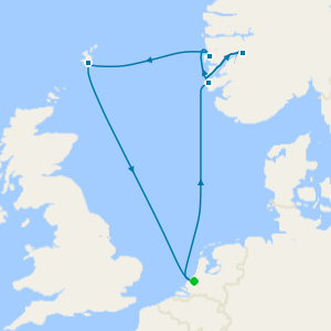 Norwegian Fjords & Scotland with History Channel from Rotterdam