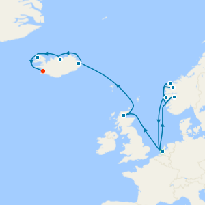 Fjords of Norway & Iceland with History Channel from Rotterdam
