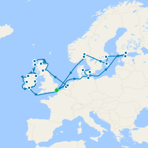 Scandinavian Capitals and British Isles: Belfast cruise from Dover